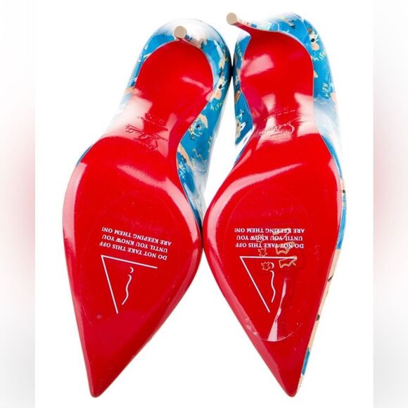 Christian Louboutin Printed Pumps - Picture 6 of 8